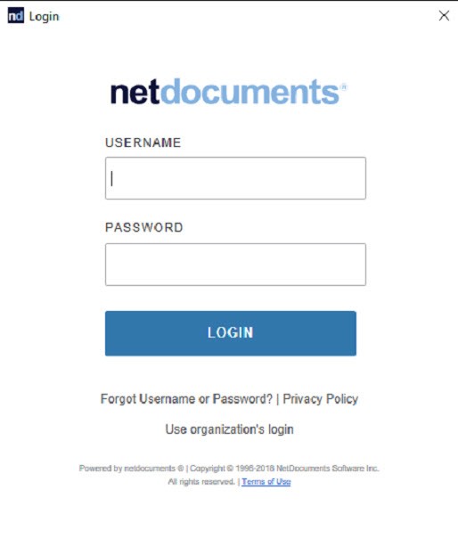 Using NetDocuments For The First Time - NetDocs Login - Legal Document ...