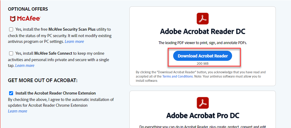 download adobe acrobat reader win 7 32 bit